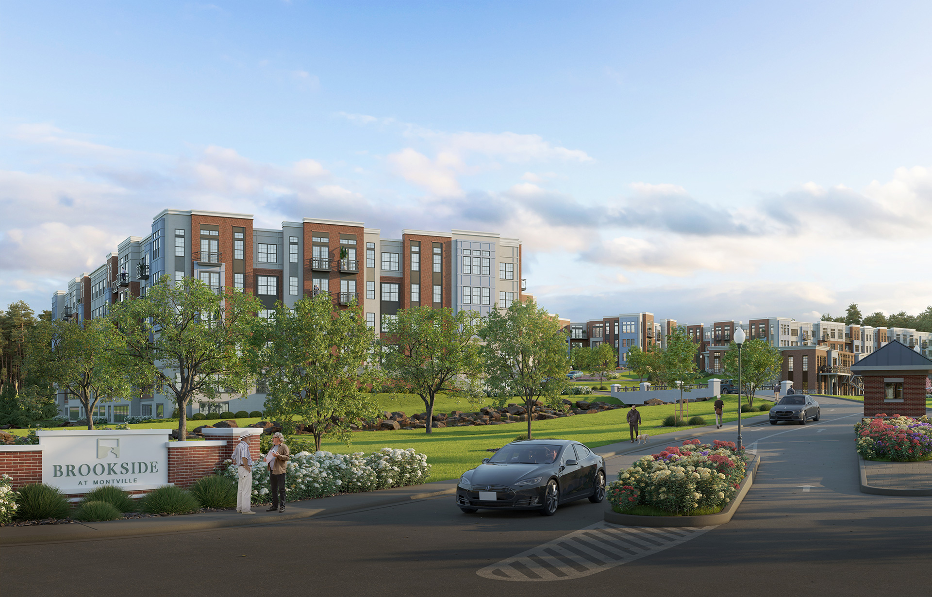 Brookside at Montville entrance